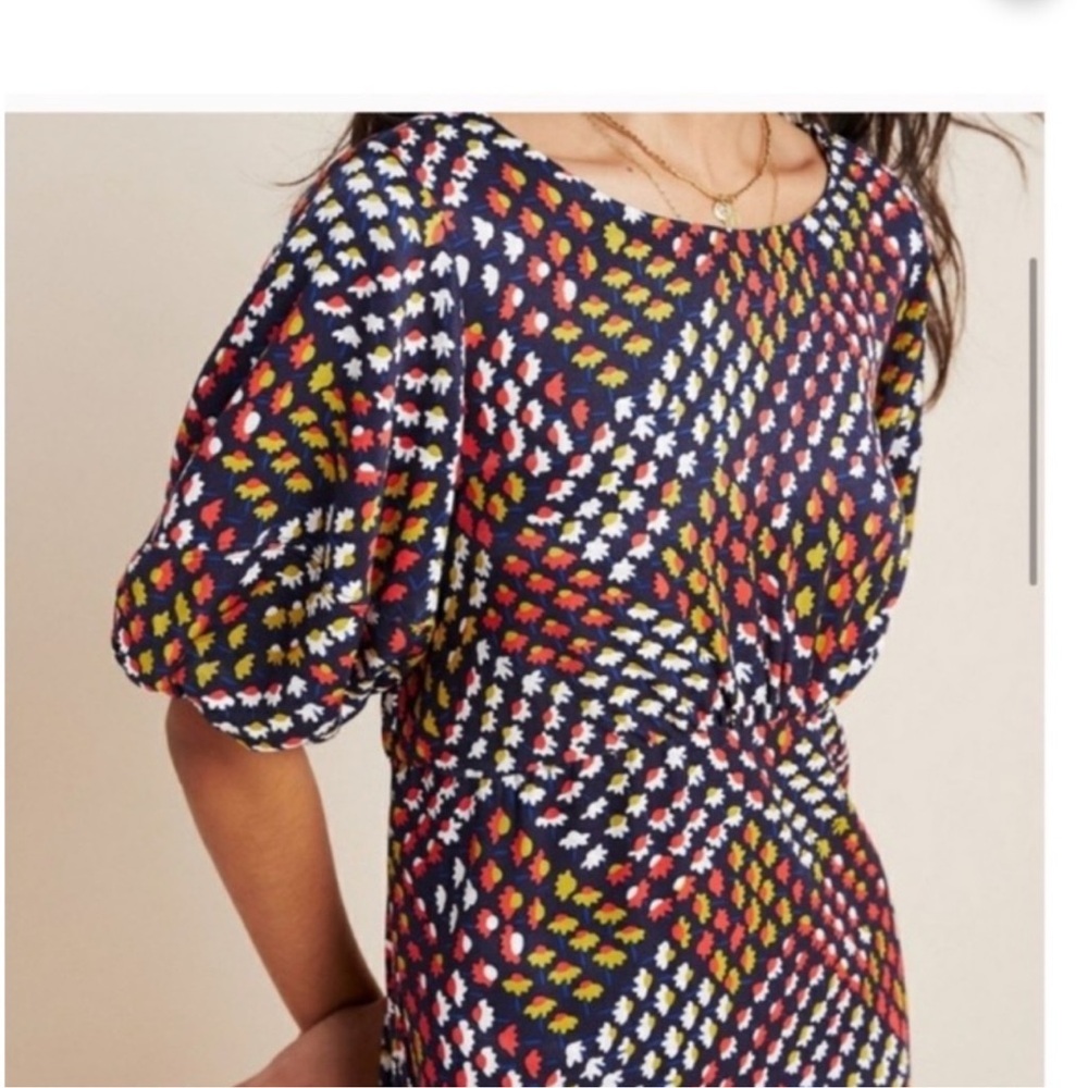 Anthropologie Maeve Floral Dress